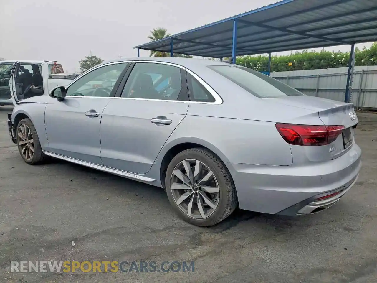 2 Photograph of a damaged car WAUBBAF41NN008456 AUDI A4 2022