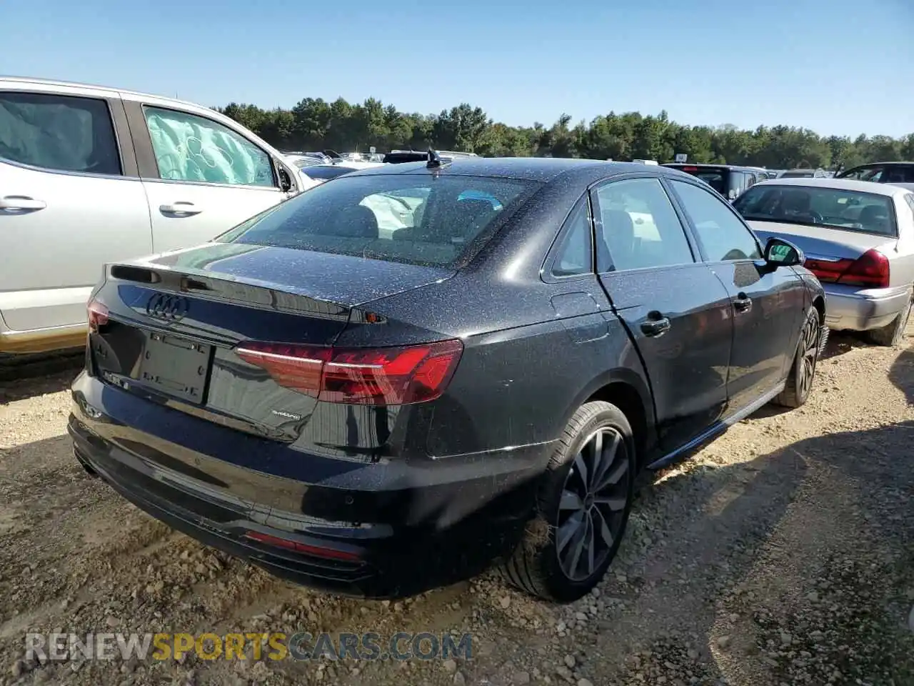 3 Photograph of a damaged car WAUBBAF43NN002867 AUDI A4 2022