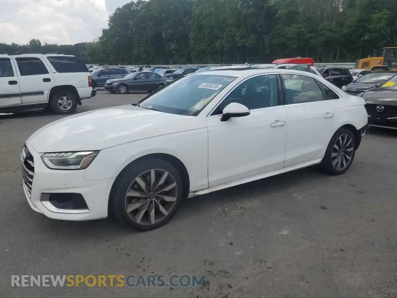 1 fotografías del automóvil dañado WAUBBAF4XNN009461 AUDI A4 2022