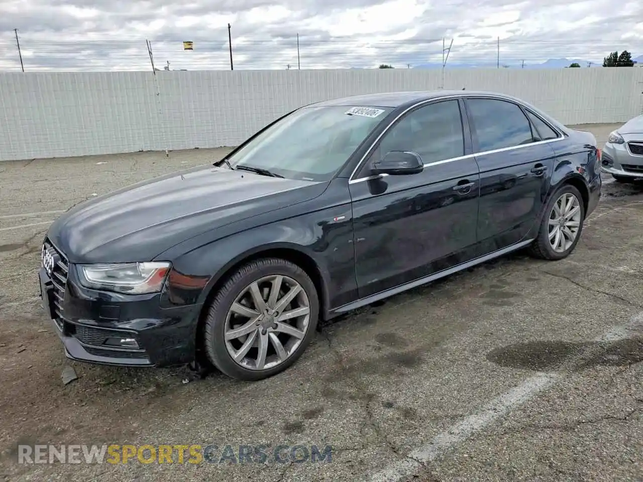 1 Photograph of a damaged car WAUBFAFLXEN037255 AUDI A4 2022
