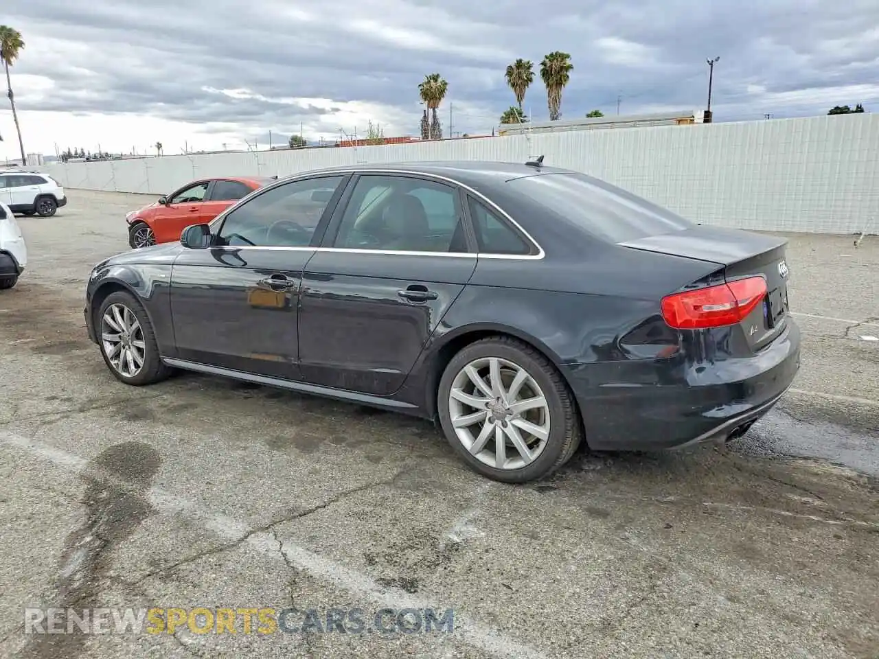 2 Photograph of a damaged car WAUBFAFLXEN037255 AUDI A4 2022