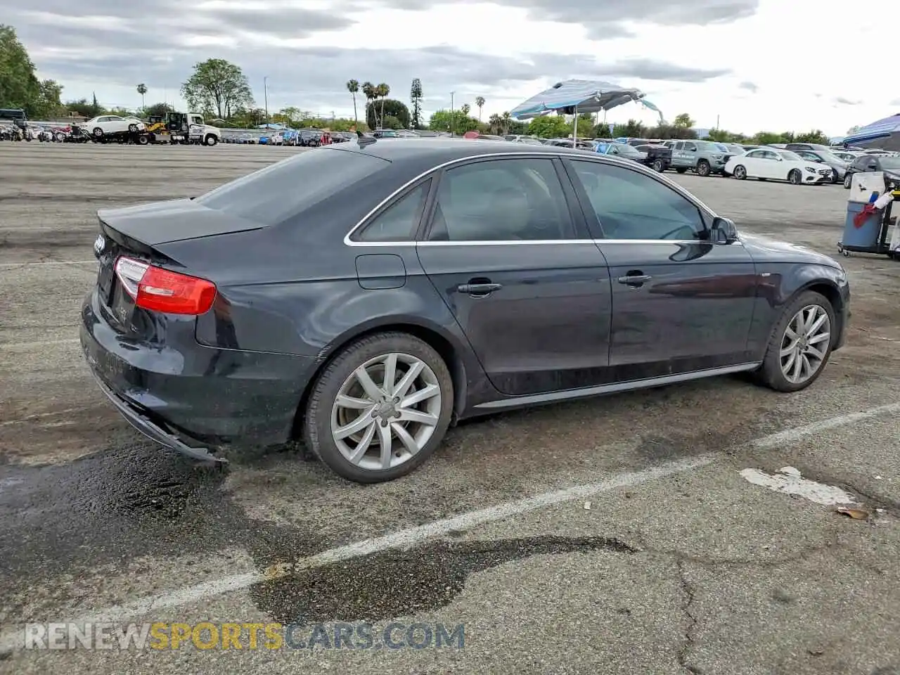 3 Photograph of a damaged car WAUBFAFLXEN037255 AUDI A4 2022