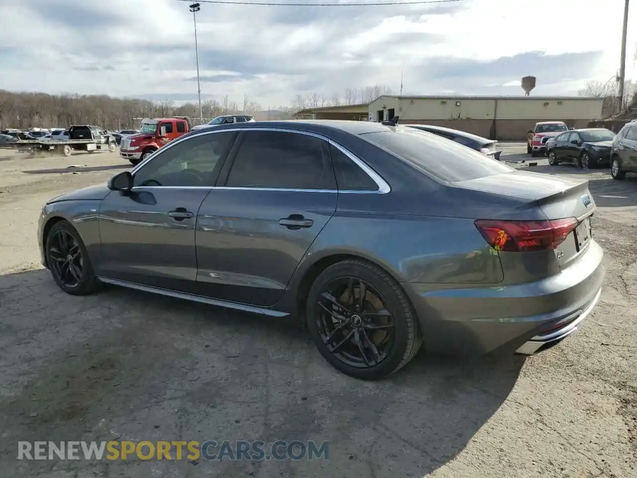 2 Photograph of a damaged car WAUEAAF40NN003779 AUDI A4 2022