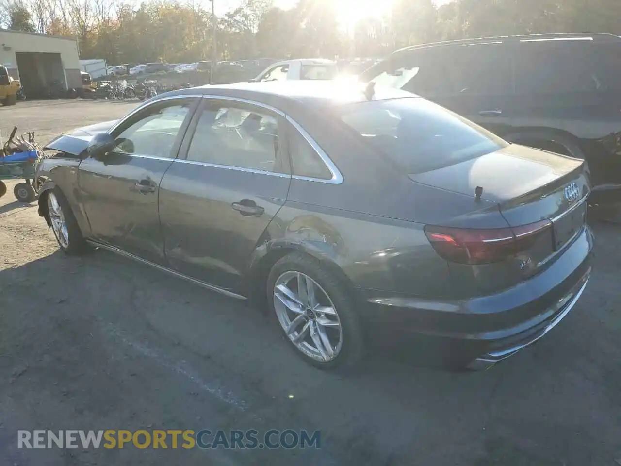 2 Photograph of a damaged car WAUEAAF40NN006519 AUDI A4 2022