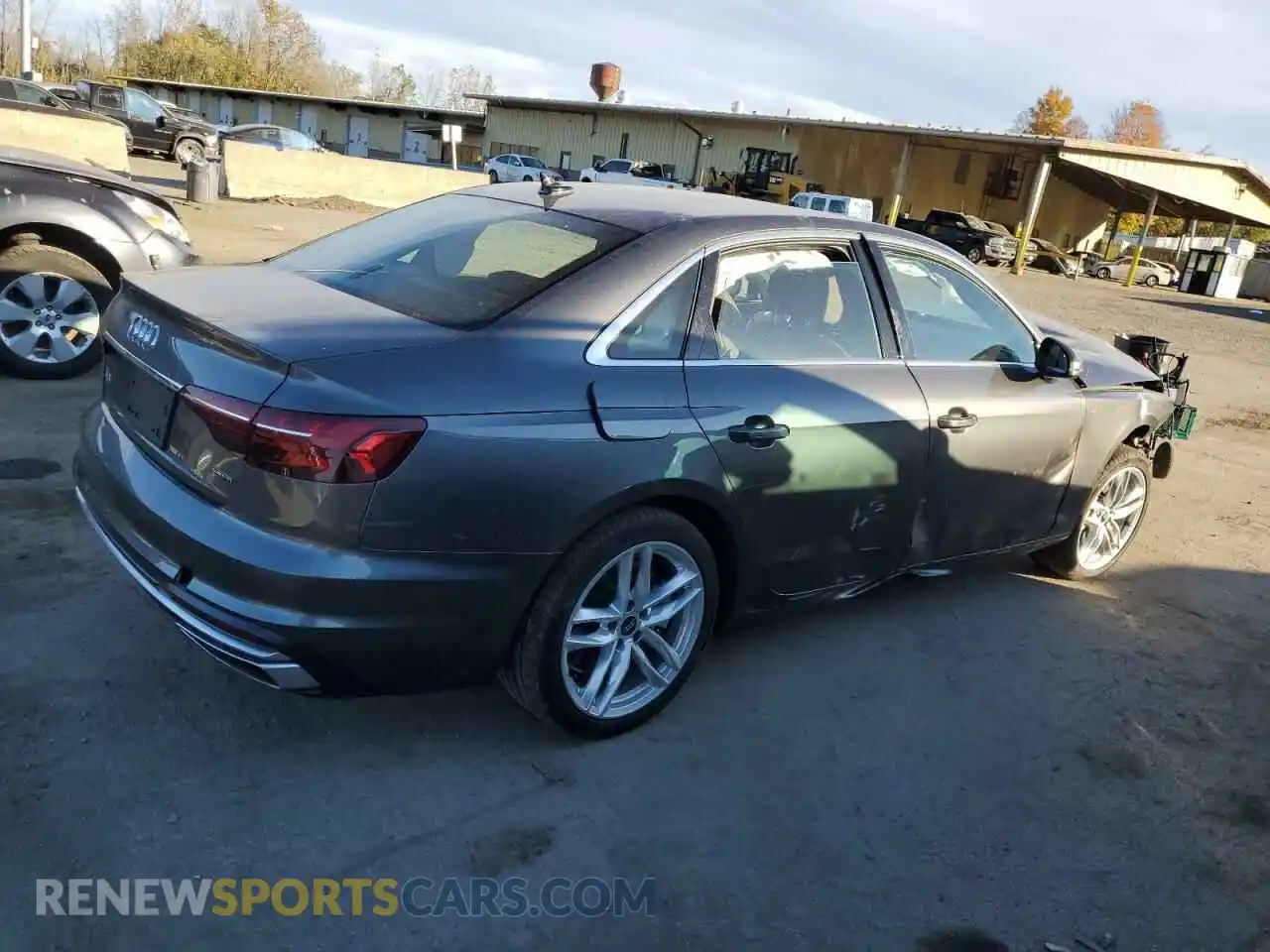 3 Photograph of a damaged car WAUEAAF40NN006519 AUDI A4 2022
