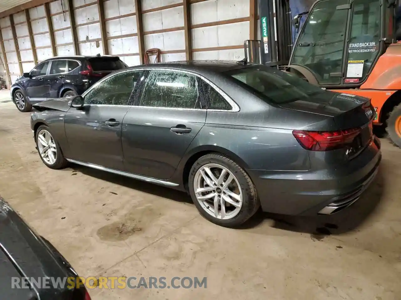 2 Photograph of a damaged car WAUEAAF40NN009159 AUDI A4 2022