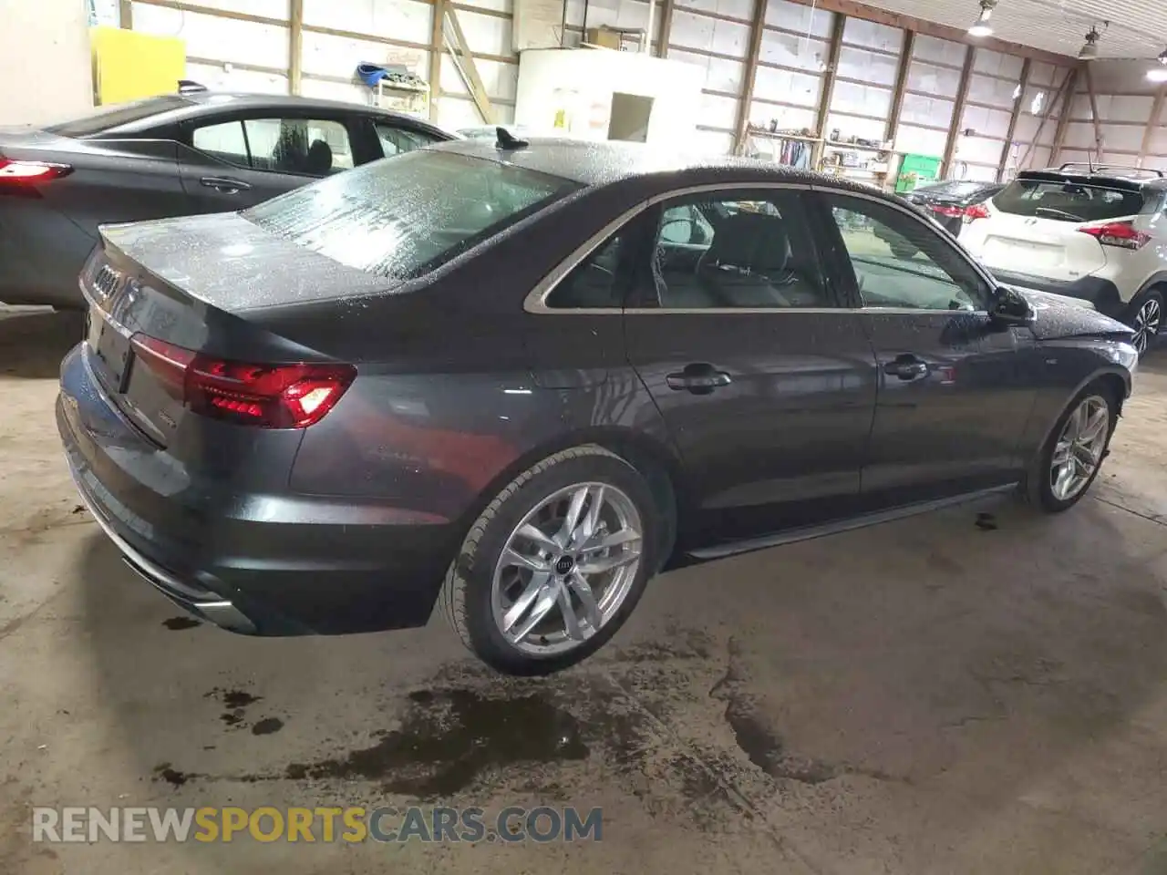 3 Photograph of a damaged car WAUEAAF40NN009159 AUDI A4 2022
