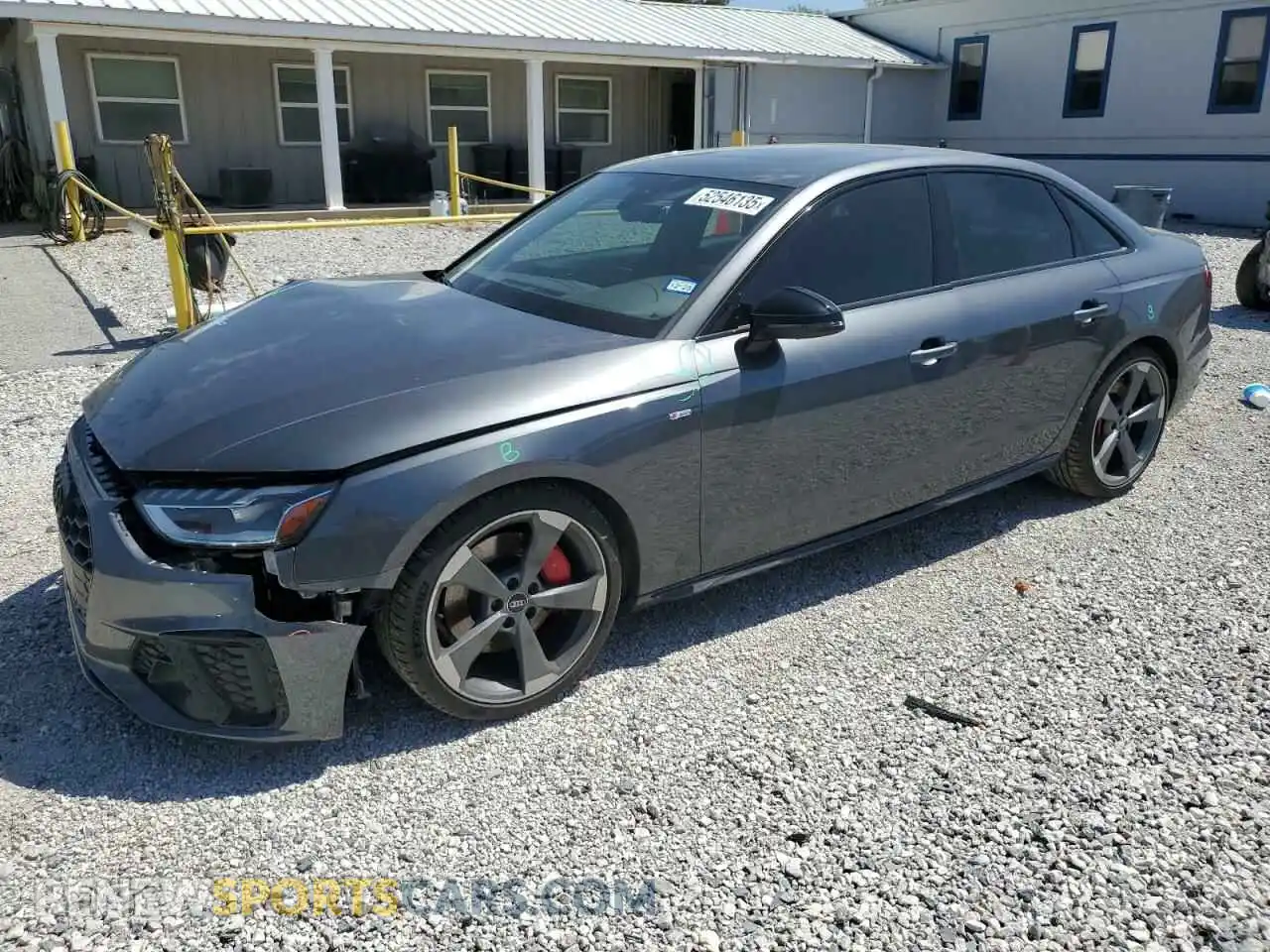 1 Photograph of a damaged car WAUEAAF41NN003998 AUDI A4 2022