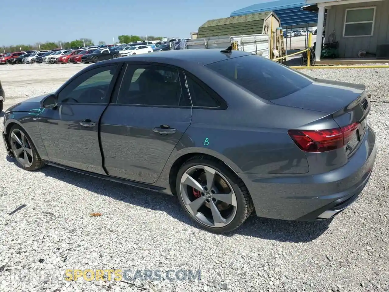 2 Photograph of a damaged car WAUEAAF41NN003998 AUDI A4 2022