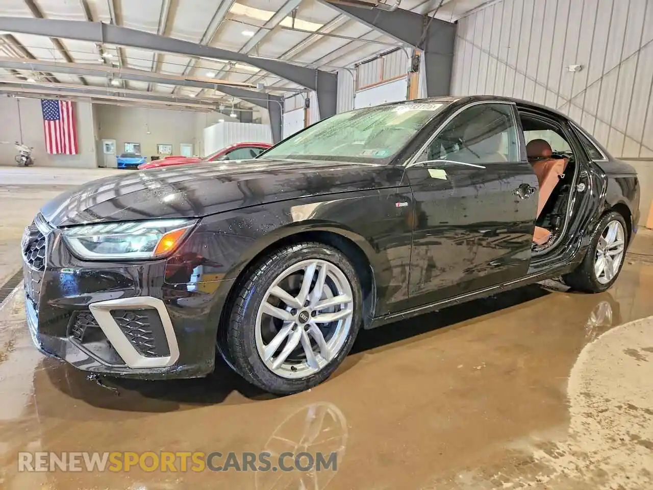 1 fotografías del automóvil dañado WAUEAAF41NN004276 AUDI A4 2022