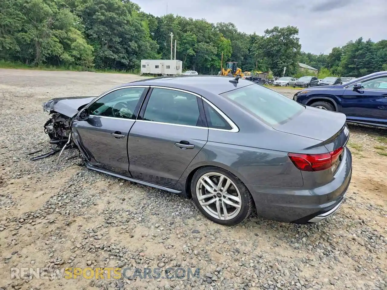 2 Photograph of a damaged car WAUEAAF42NN002603 AUDI A4 2022