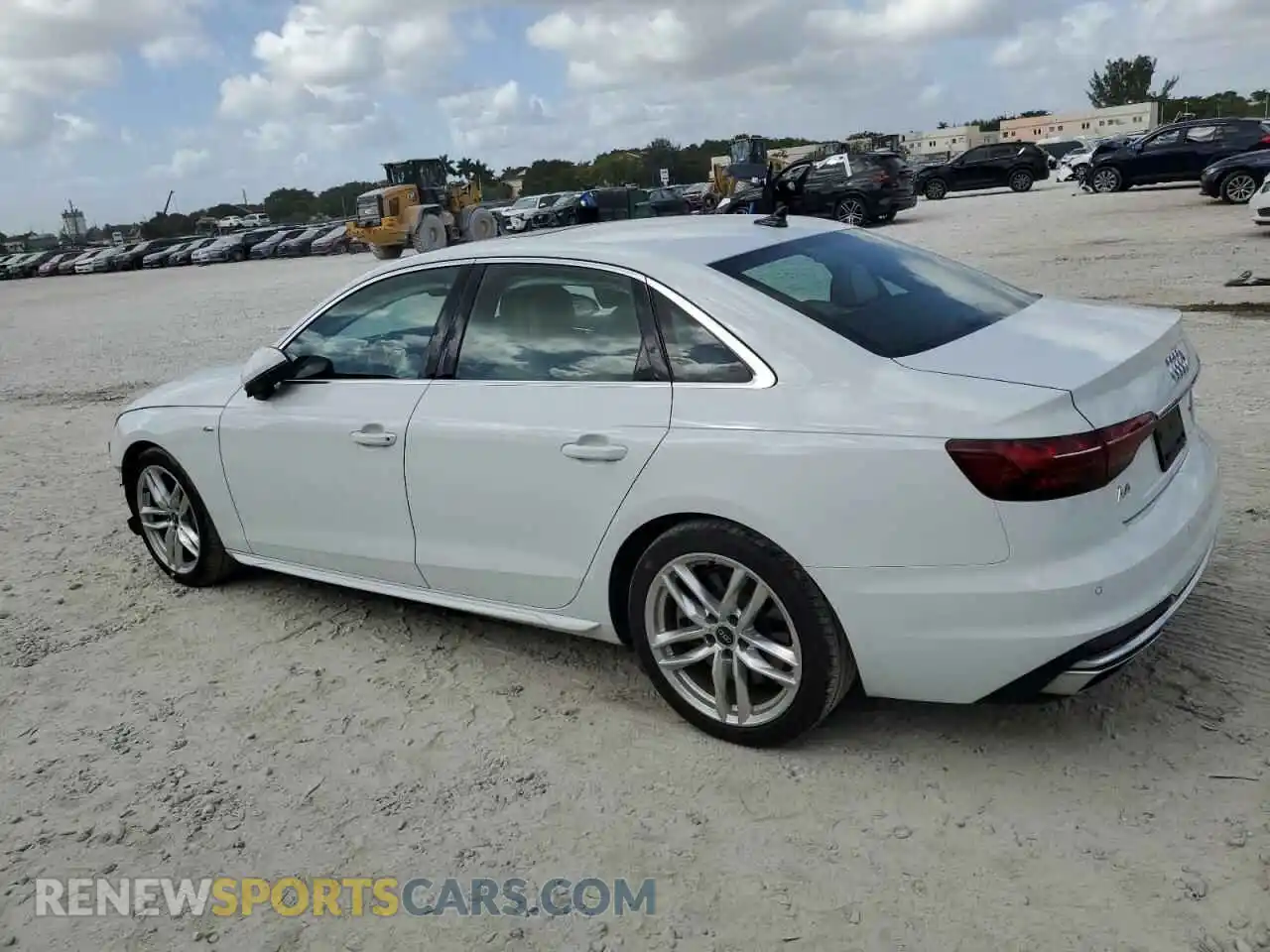 2 Photograph of a damaged car WAUEAAF42NN014136 AUDI A4 2022