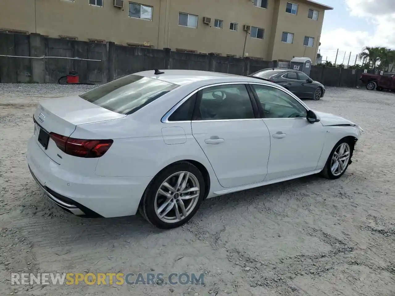 3 Photograph of a damaged car WAUEAAF42NN014136 AUDI A4 2022