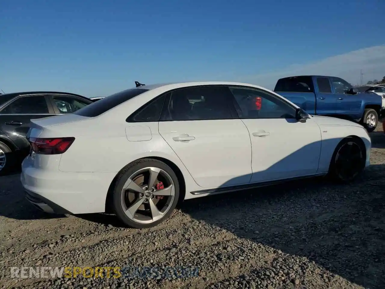 3 Photograph of a damaged car WAUEAAF43NN003730 AUDI A4 2022