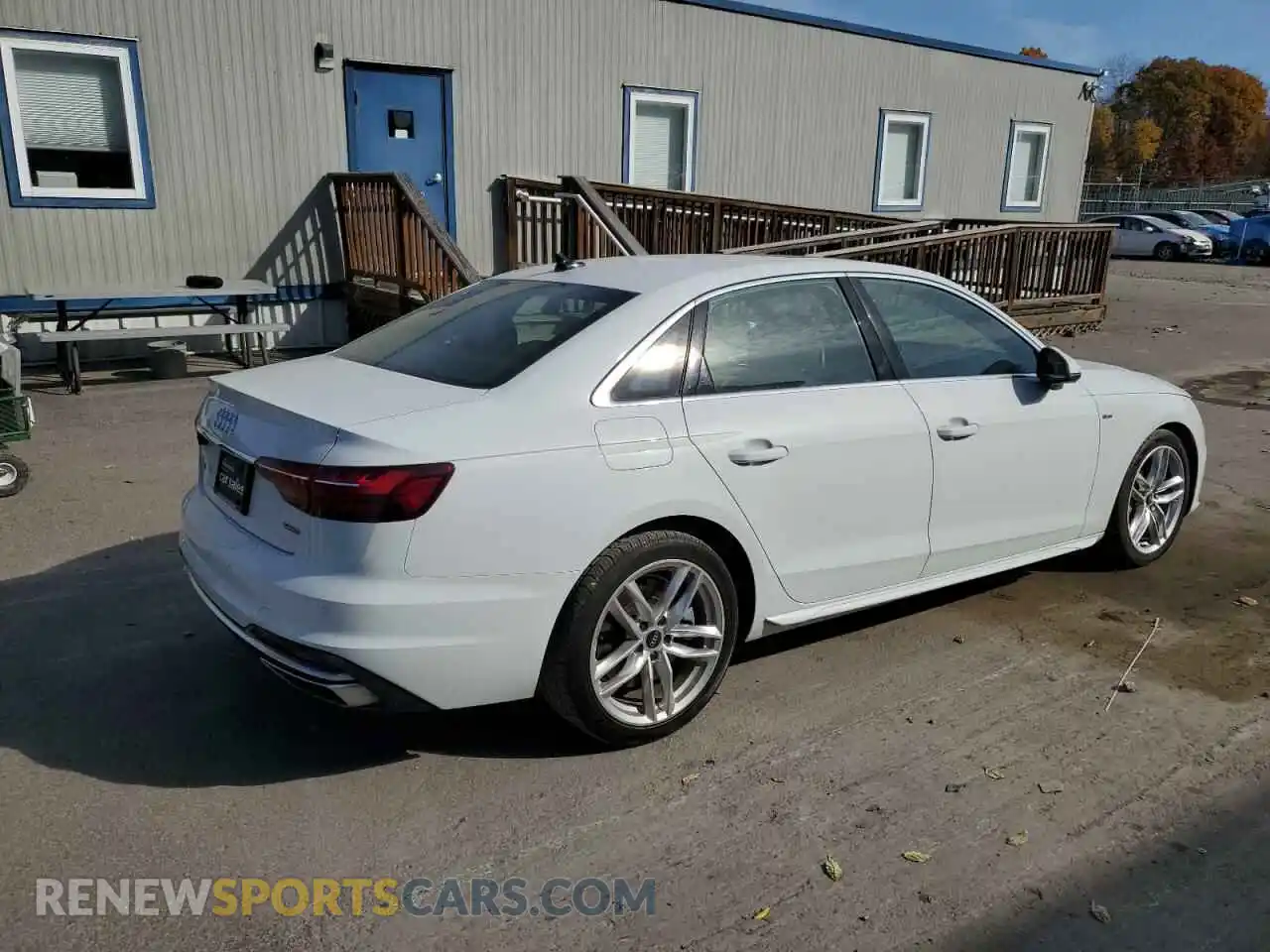 3 Photograph of a damaged car WAUEAAF43NN014159 AUDI A4 2022