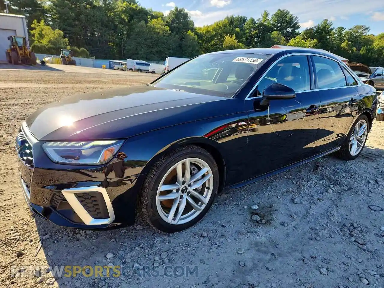 1 Фотография поврежденного автомобиля WAUEAAF44NN003882 AUDI A4 2022