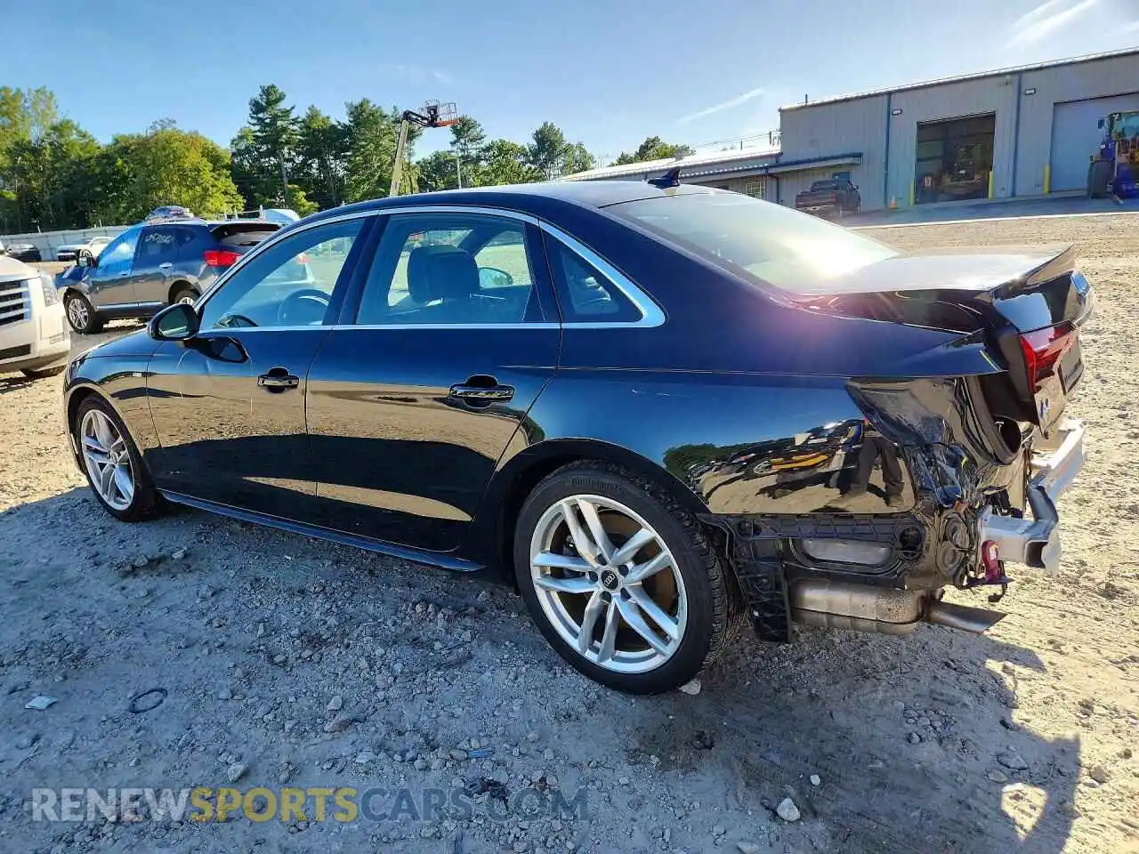 2 Фотография поврежденного автомобиля WAUEAAF44NN003882 AUDI A4 2022