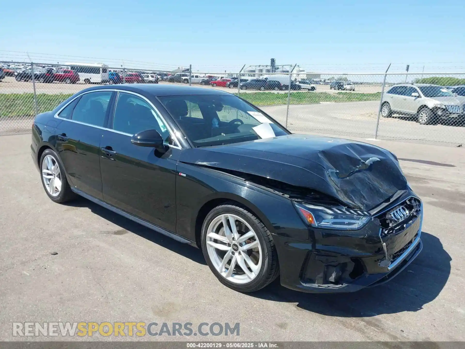 1 Photograph of a damaged car WAUEAAF44NN011772 AUDI A4 2022