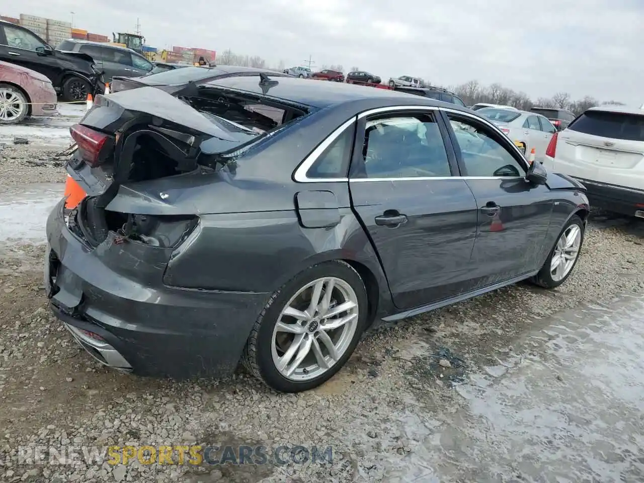3 Photograph of a damaged car WAUEAAF44NN012422 AUDI A4 2022