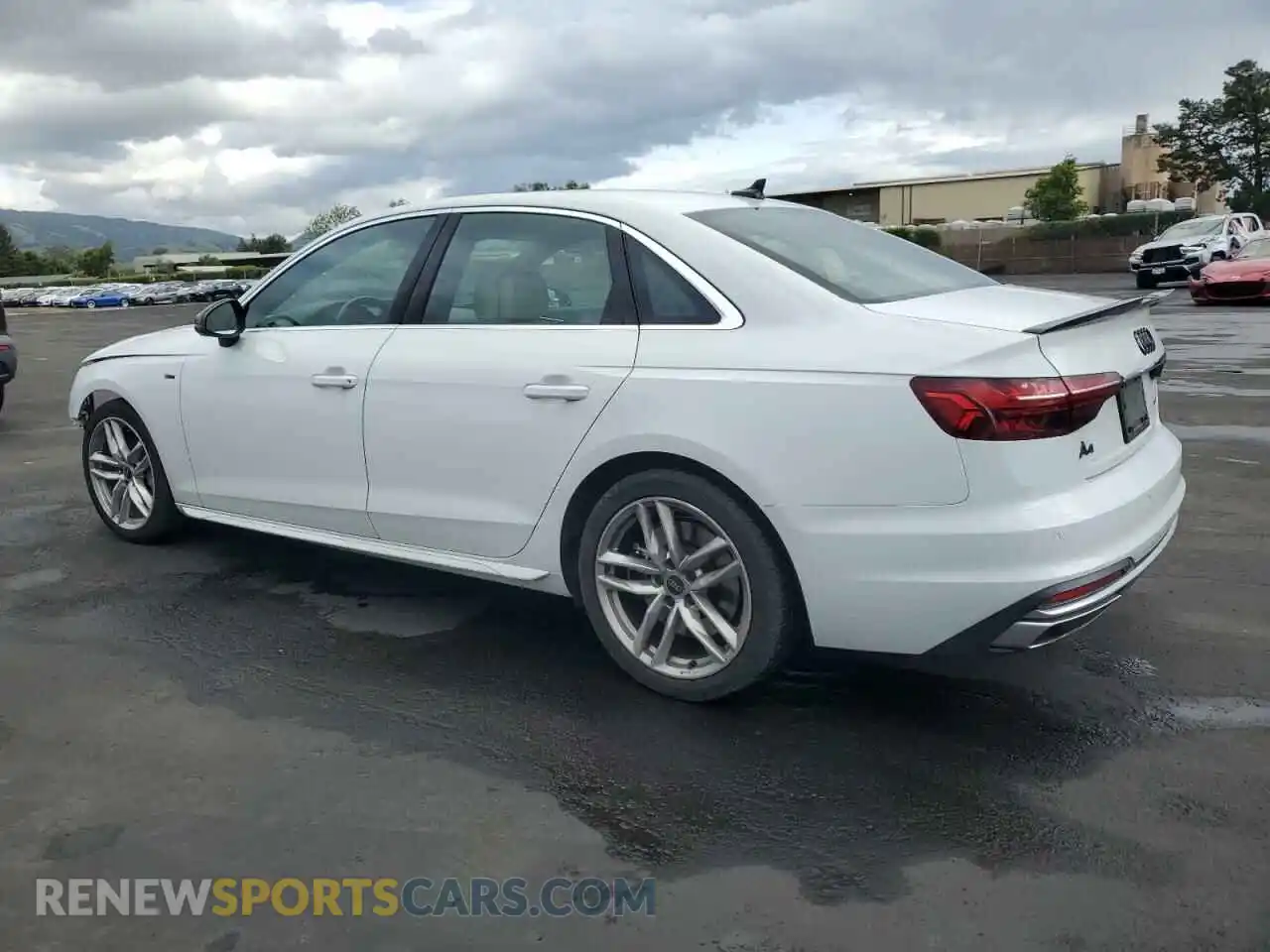2 Photograph of a damaged car WAUEAAF44NN014025 AUDI A4 2022