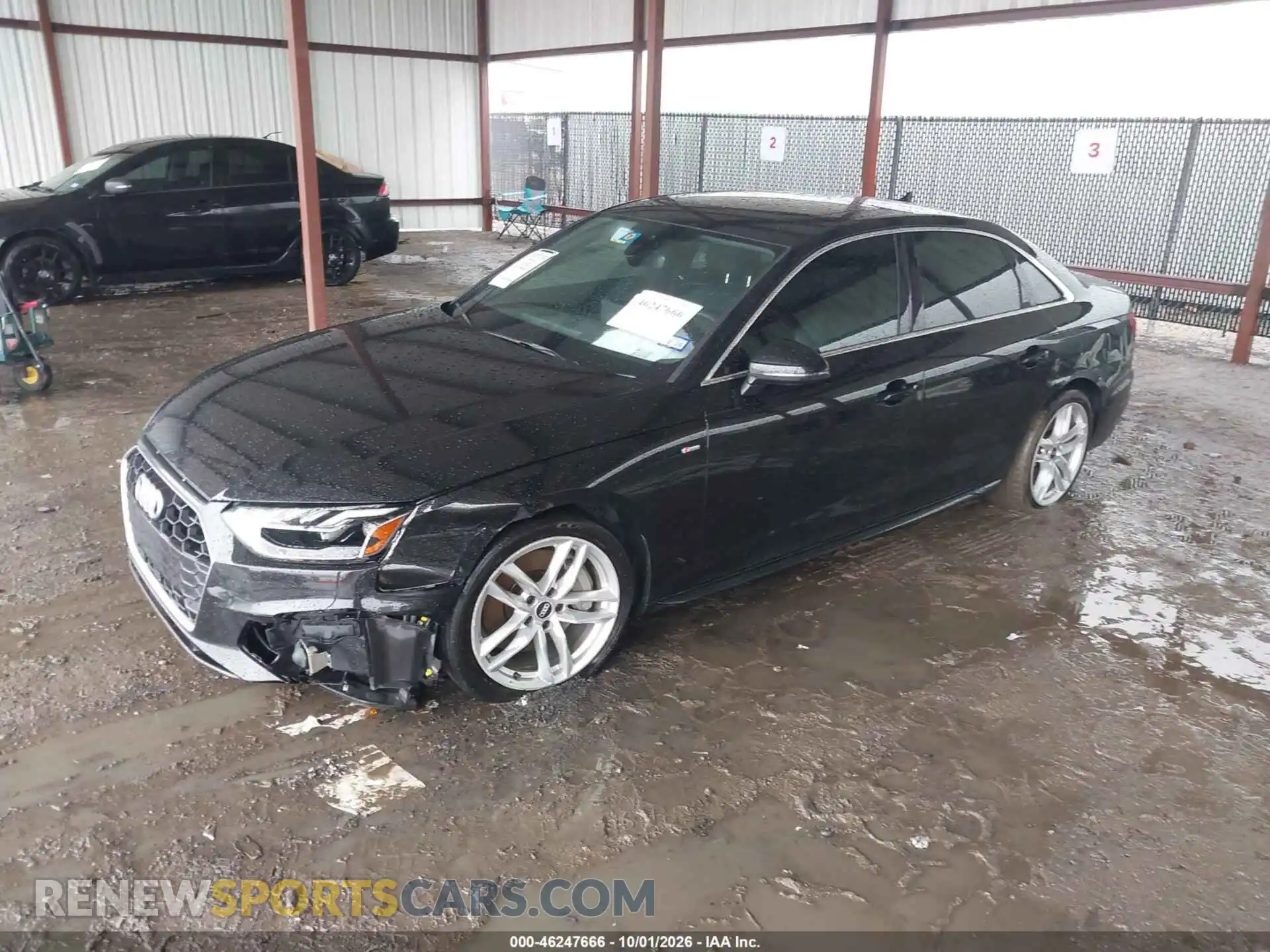 2 Фотография поврежденного автомобиля WAUEAAF45NN003616 AUDI A4 2022