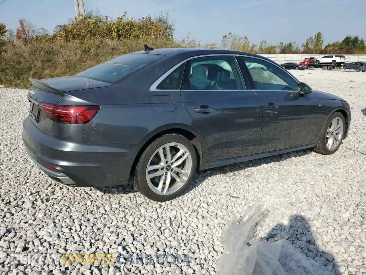 3 Photograph of a damaged car WAUEAAF45NN012350 AUDI A4 2022