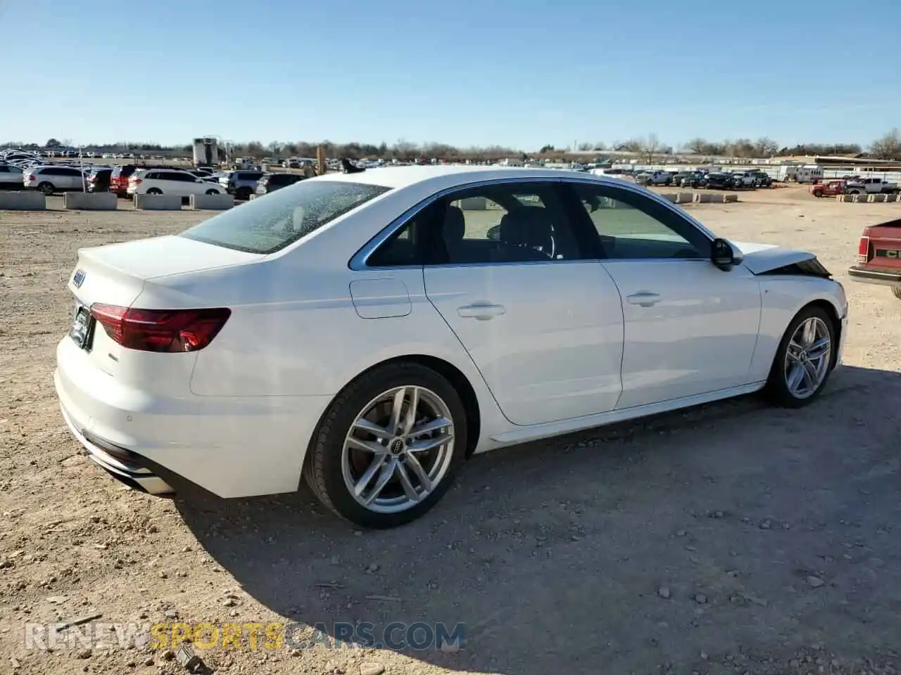 3 Photograph of a damaged car WAUEAAF46NN014687 AUDI A4 2022