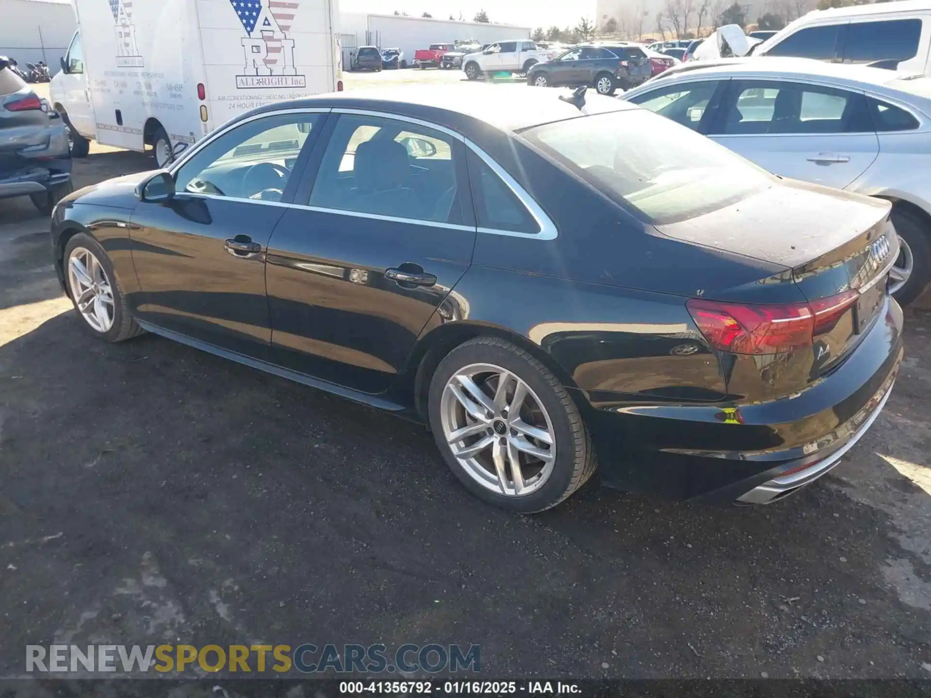 3 Photograph of a damaged car WAUEAAF47NN014763 AUDI A4 2022