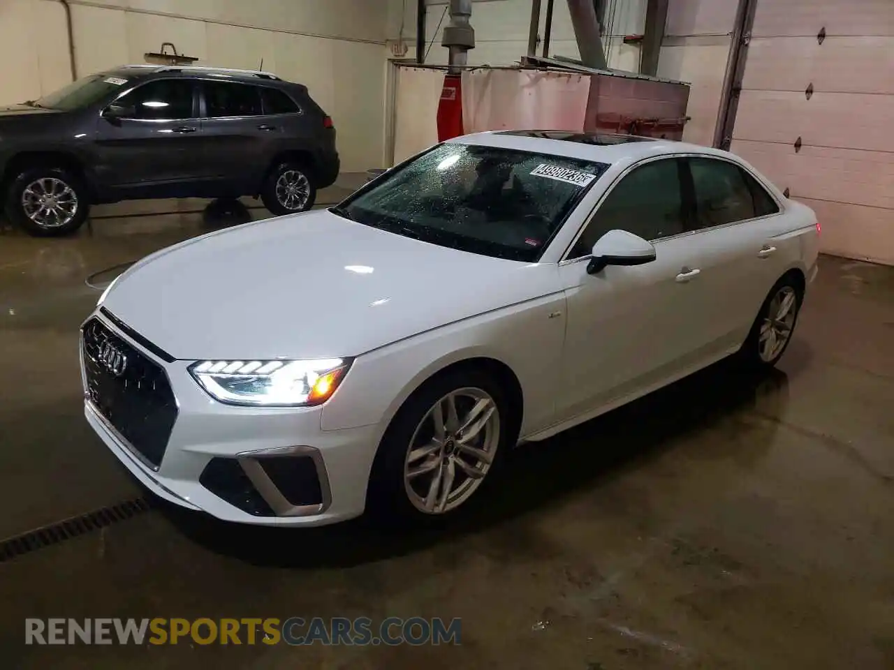 1 Фотография поврежденного автомобиля WAUEAAF48NN012309 AUDI A4 2022
