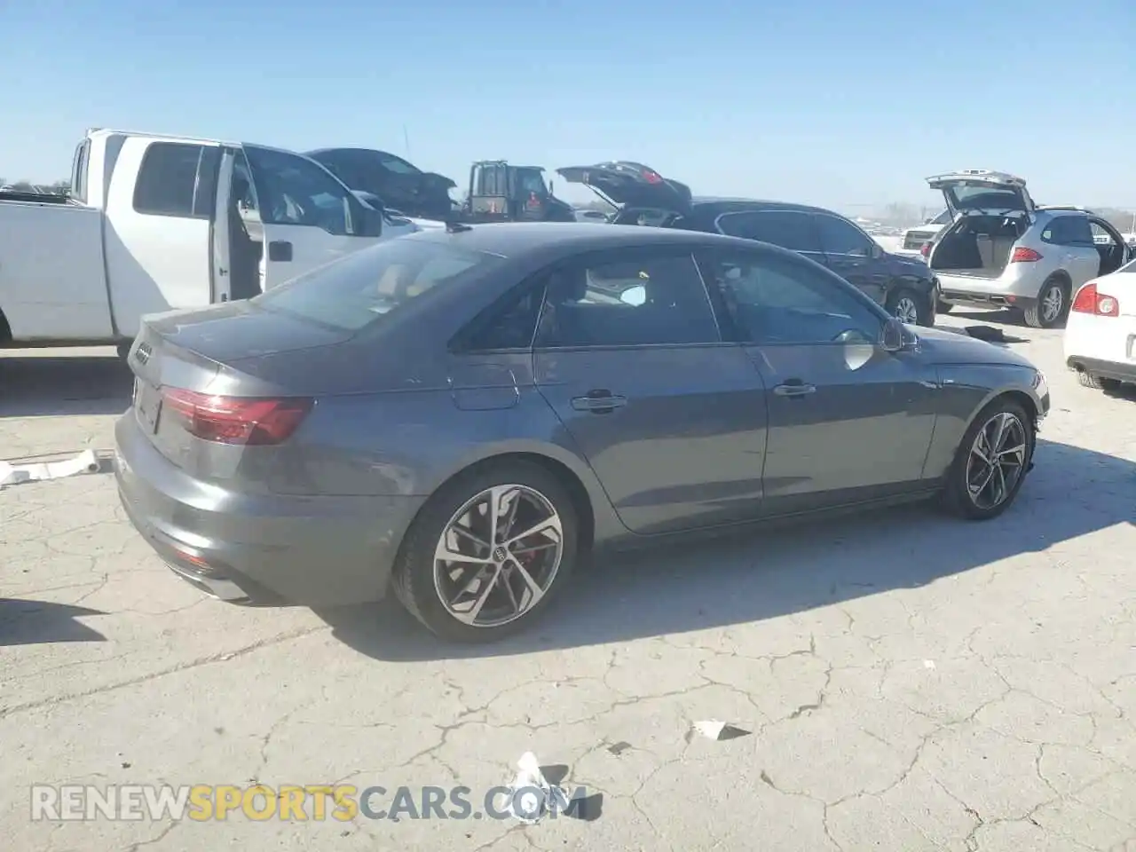 3 Photograph of a damaged car WAUEAAF49NA023990 AUDI A4 2022