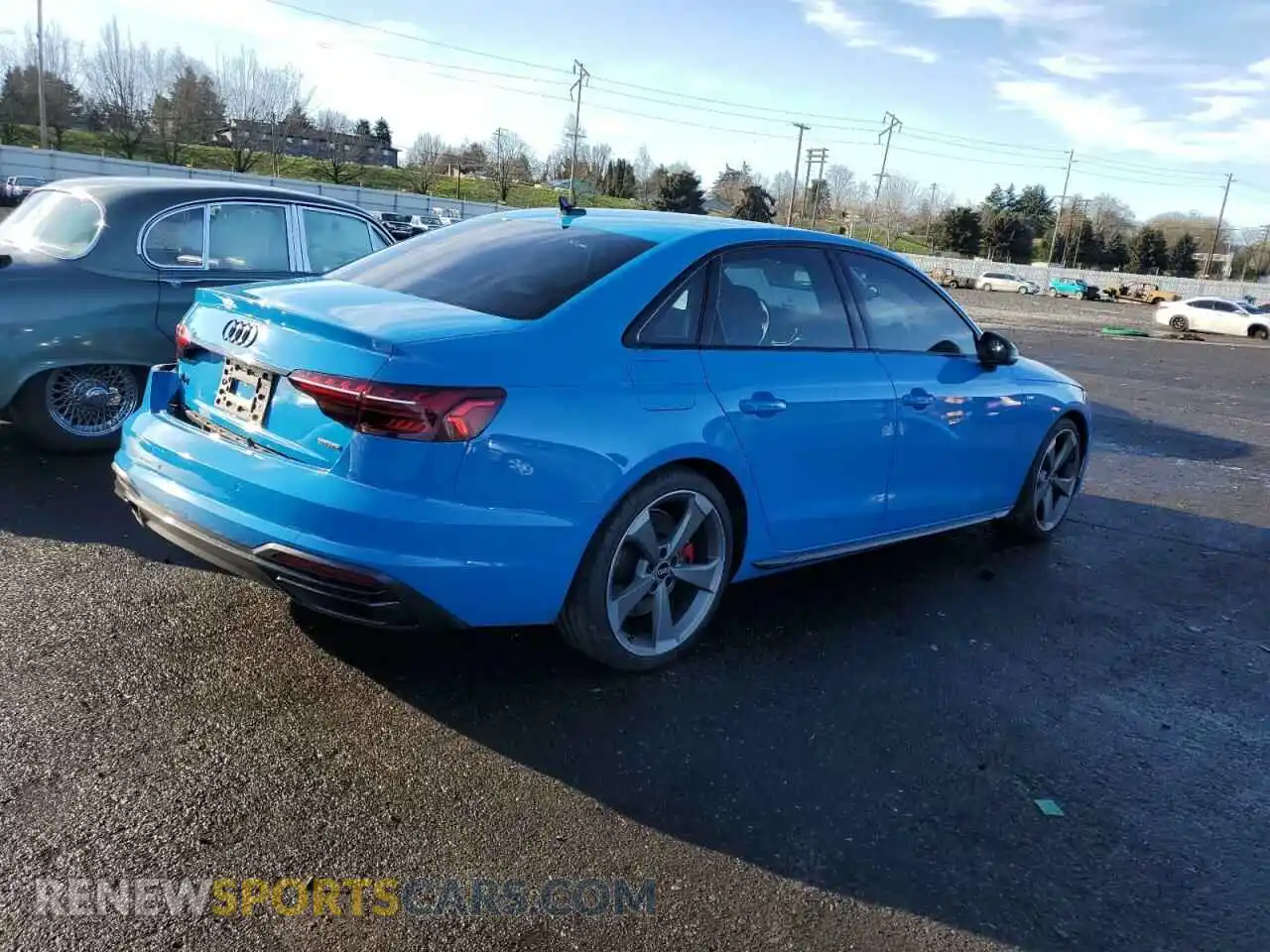 3 Photograph of a damaged car WAUEAAF49NN004414 AUDI A4 2022