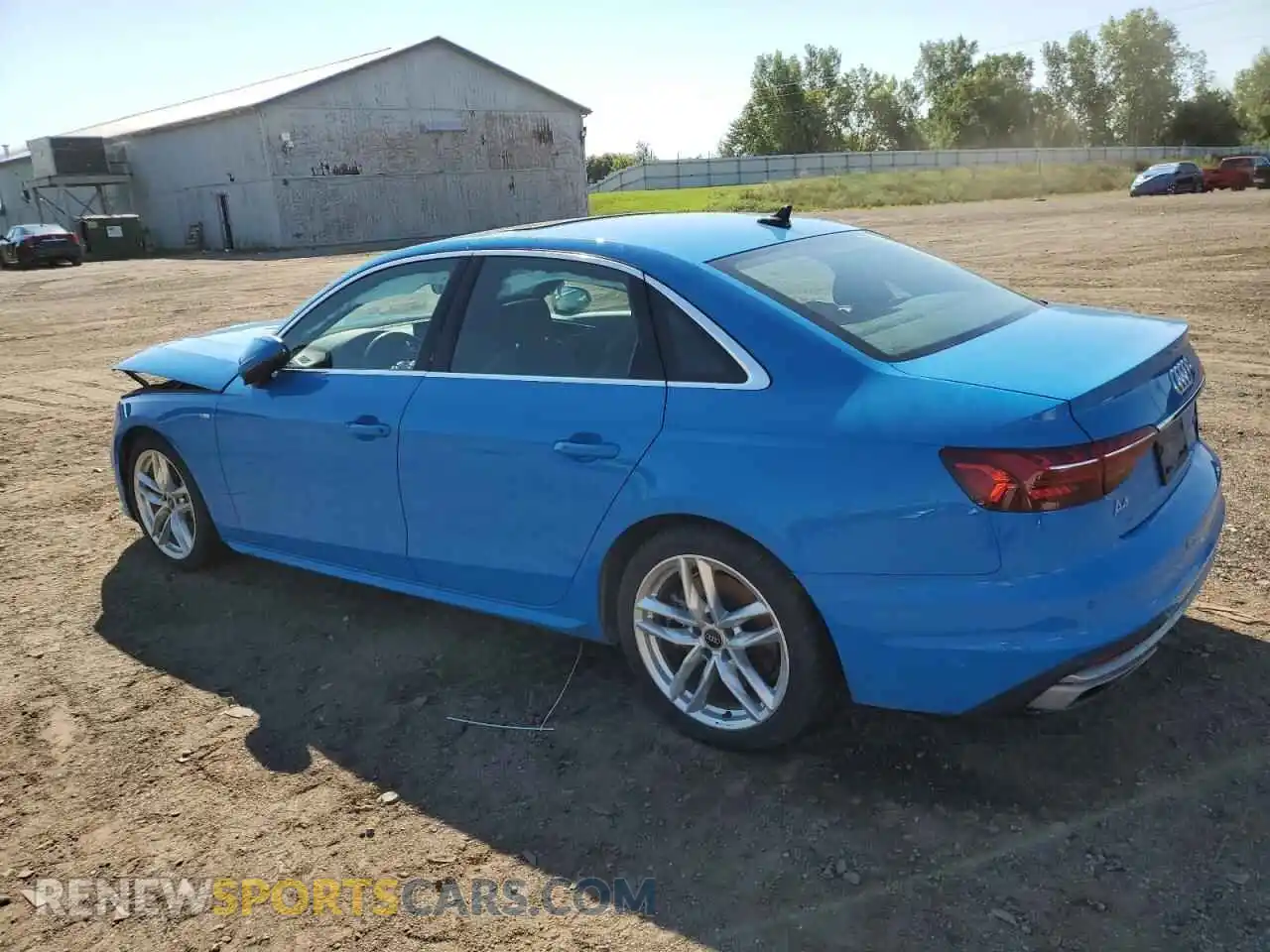 2 Photograph of a damaged car WAUEAAF49NN008916 AUDI A4 2022