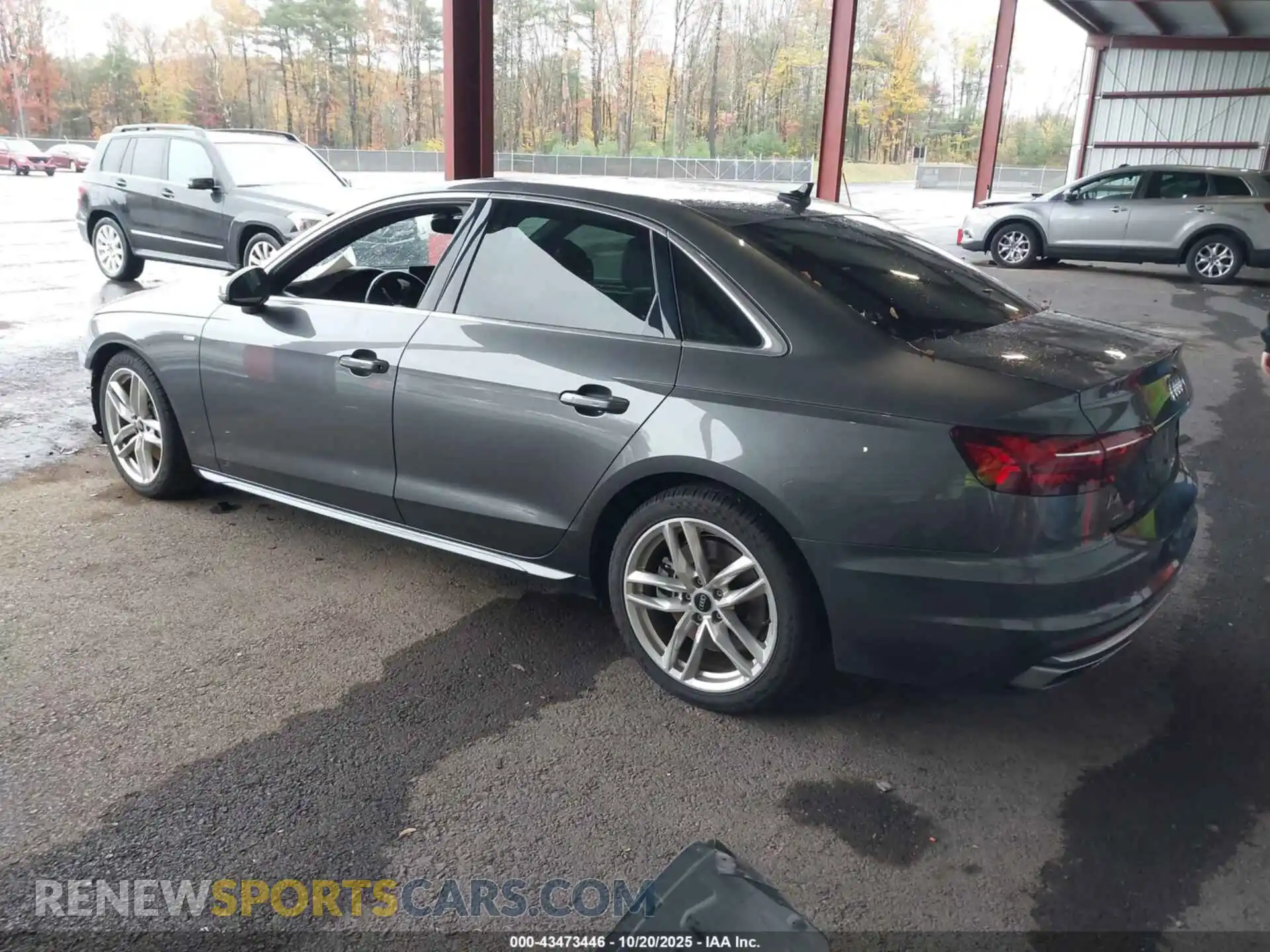 3 Photograph of a damaged car WAUEAAF49NN014960 AUDI A4 2022