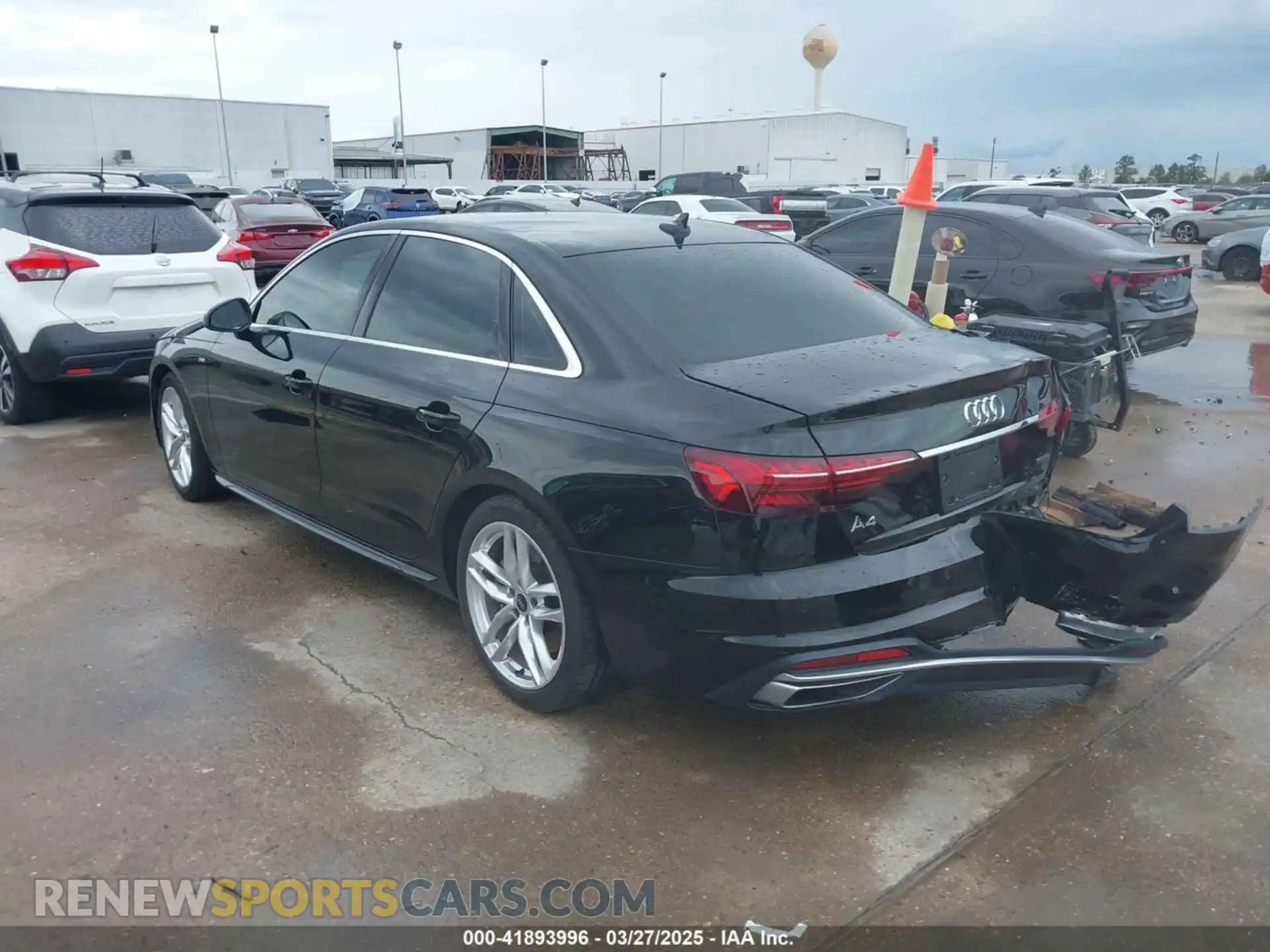 3 Photograph of a damaged car WAUEAAF4XNN006477 AUDI A4 2022