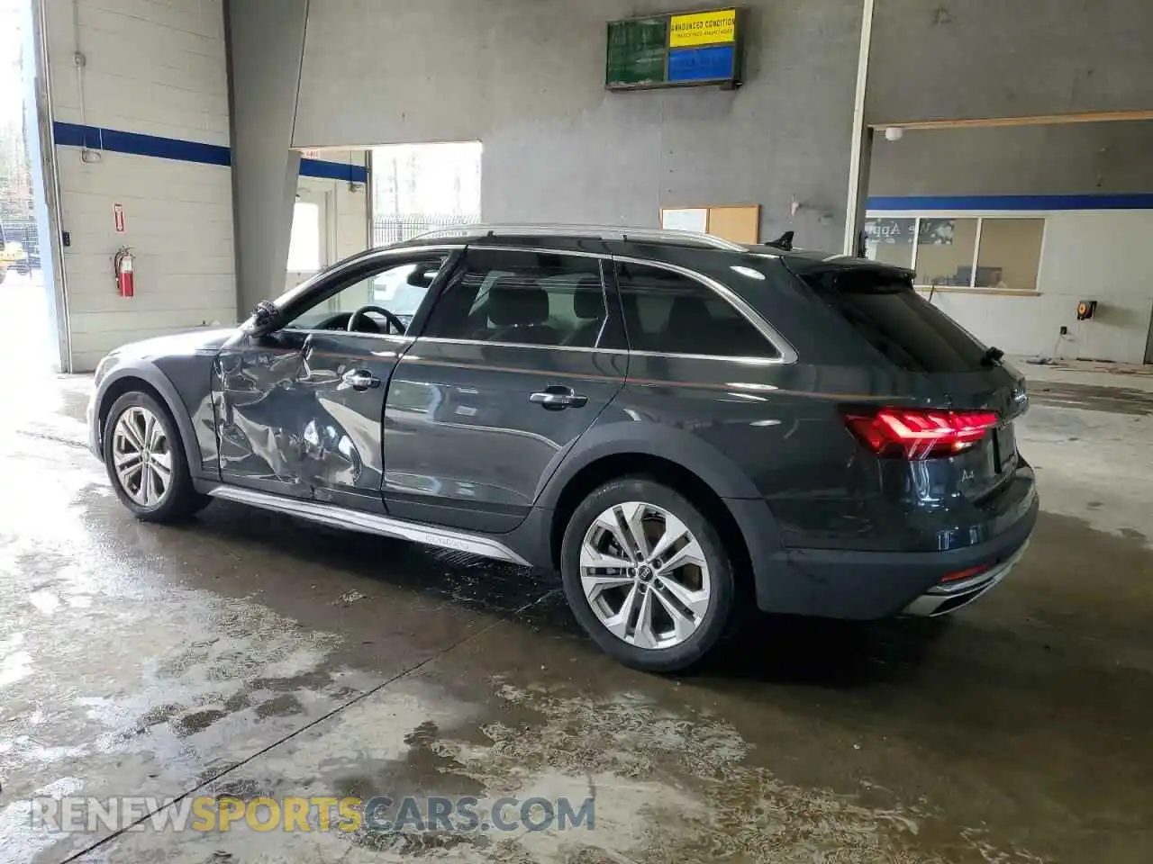2 Photograph of a damaged car WA18AAF40PA027729 AUDI A4 2023