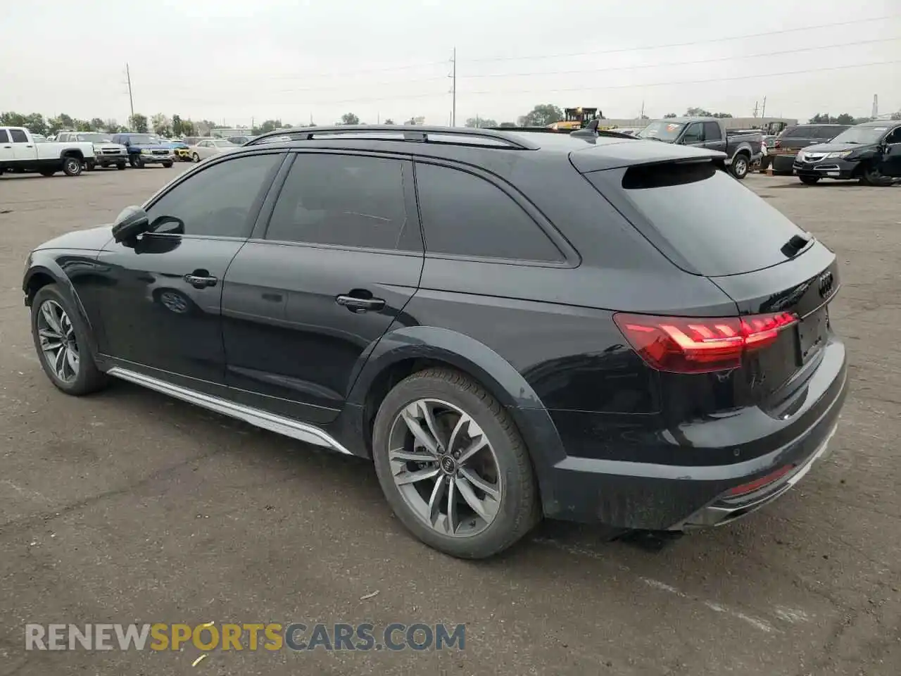 2 Photograph of a damaged car WA18AAF43PA023528 AUDI A4 2023