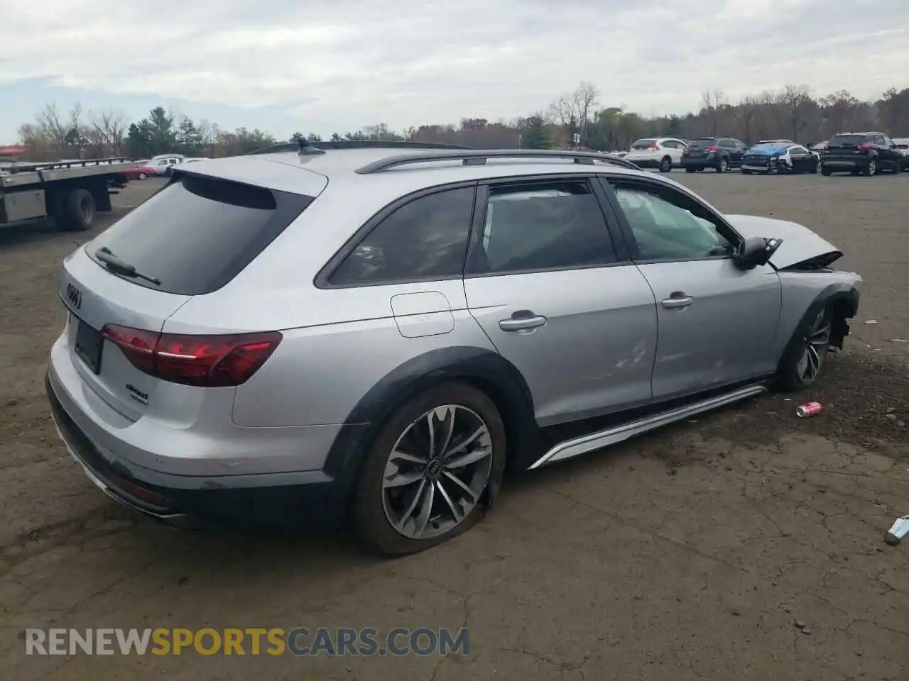 3 Photograph of a damaged car WA18AAF46PA047631 AUDI A4 2023