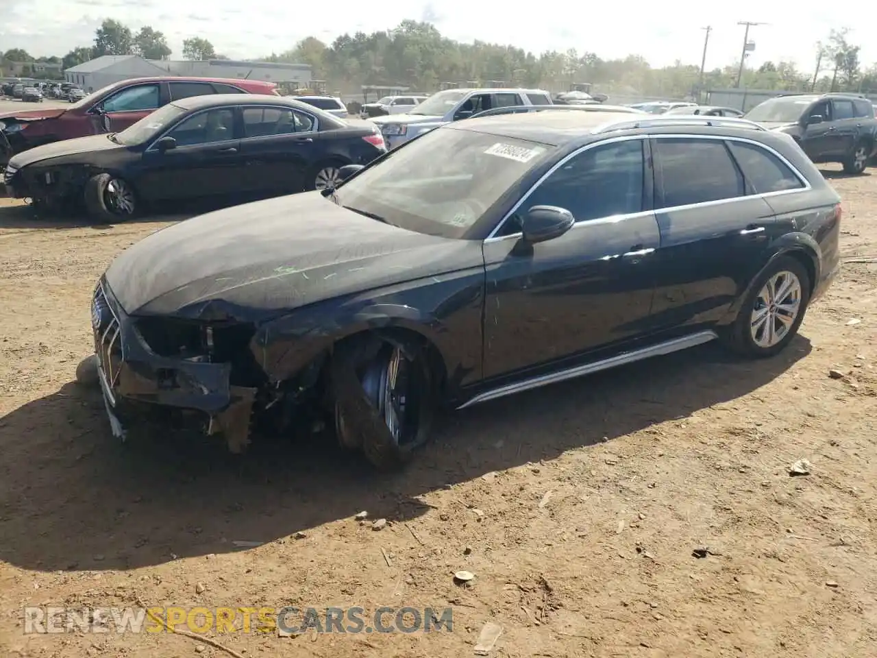 1 Photograph of a damaged car WA18ABF46PA075807 AUDI A4 2023