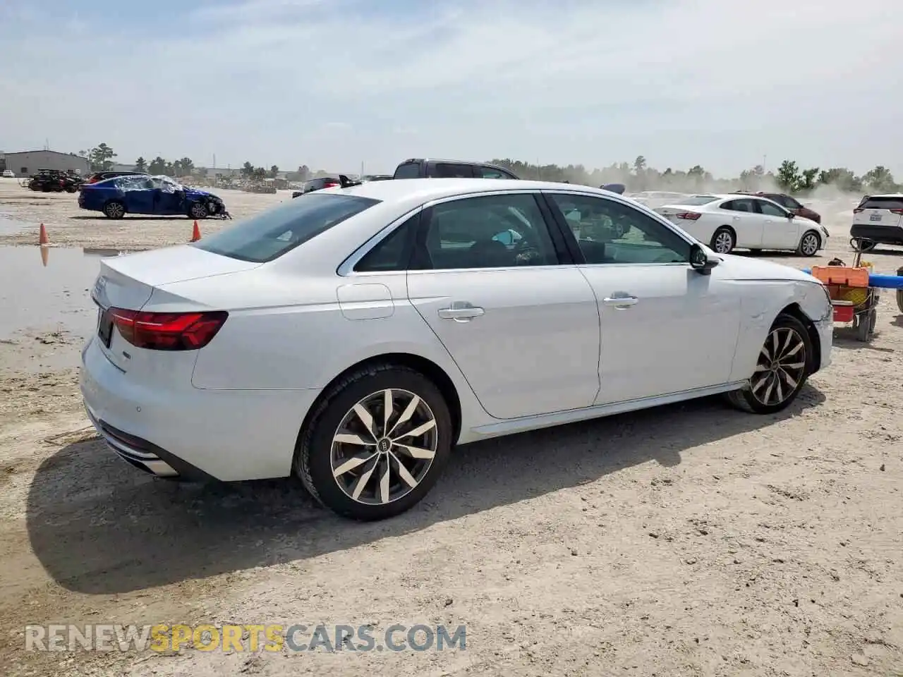 3 Photograph of a damaged car WAUABAF41PN012571 AUDI A4 2023