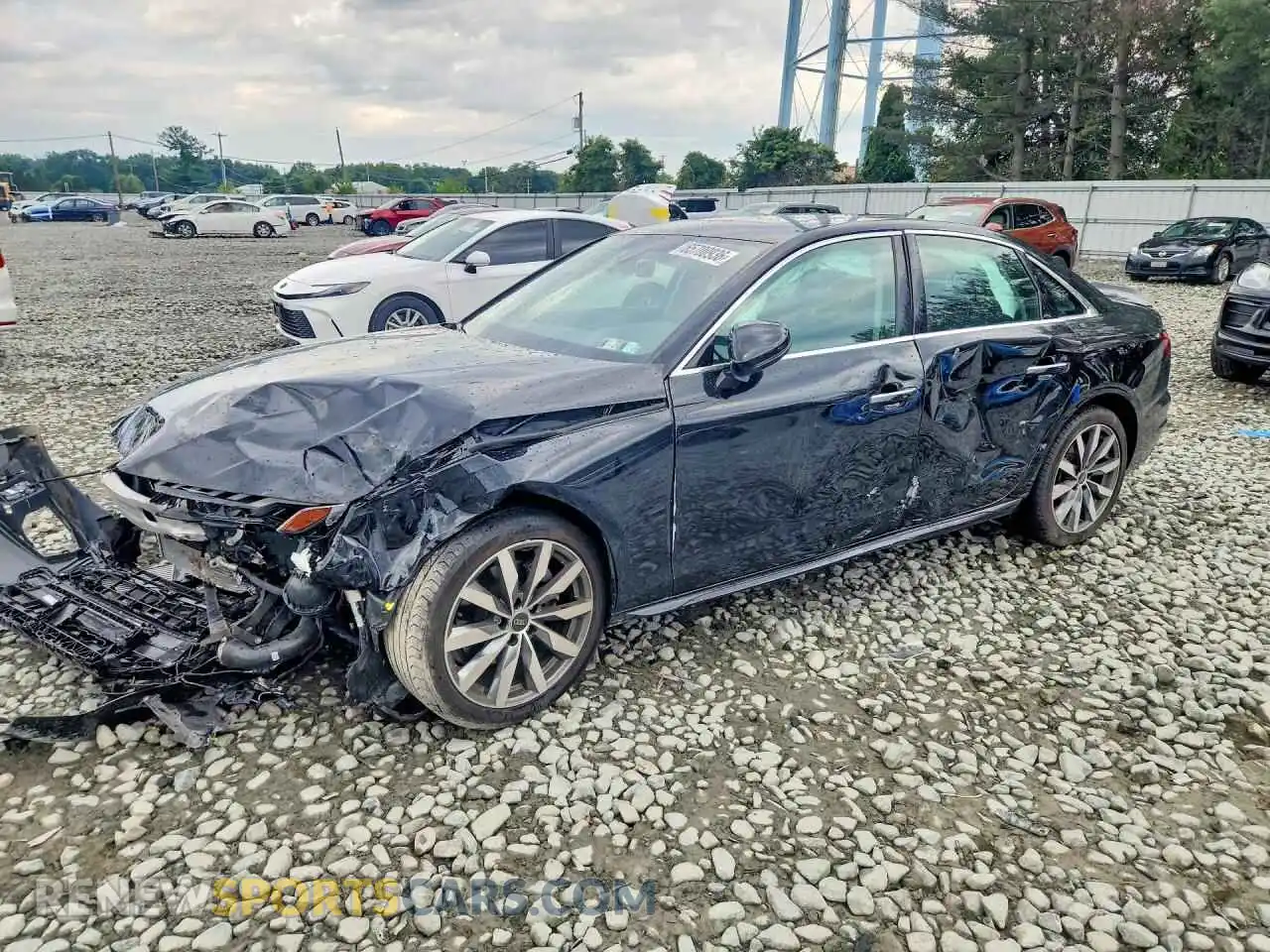 1 fotografías del automóvil dañado WAUABAF45PN017966 AUDI A4 2023