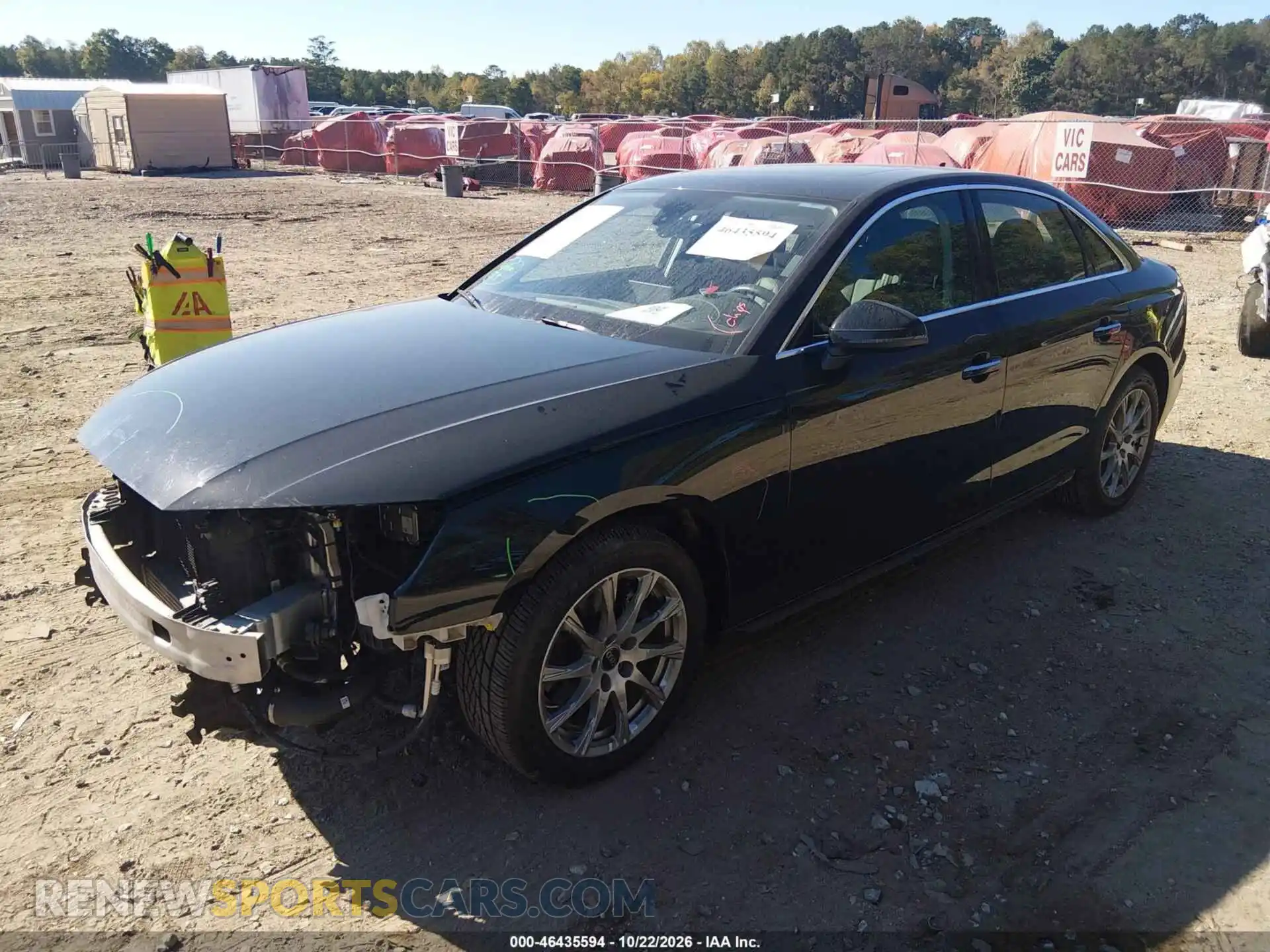 2 Photograph of a damaged car WAUABAF48PN012180 AUDI A4 2023
