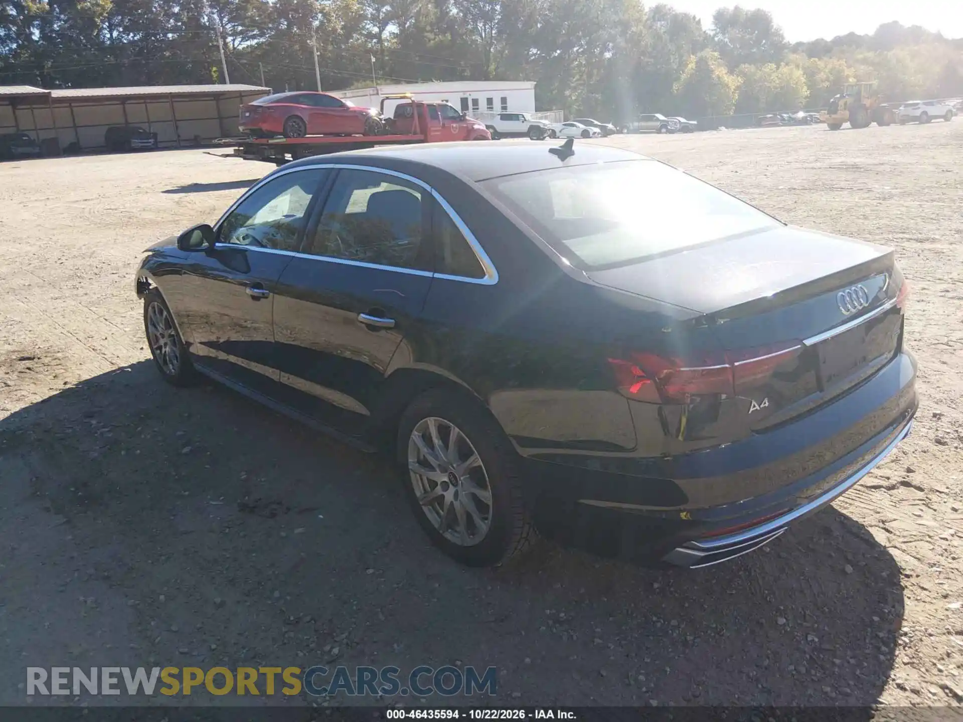 3 Photograph of a damaged car WAUABAF48PN012180 AUDI A4 2023