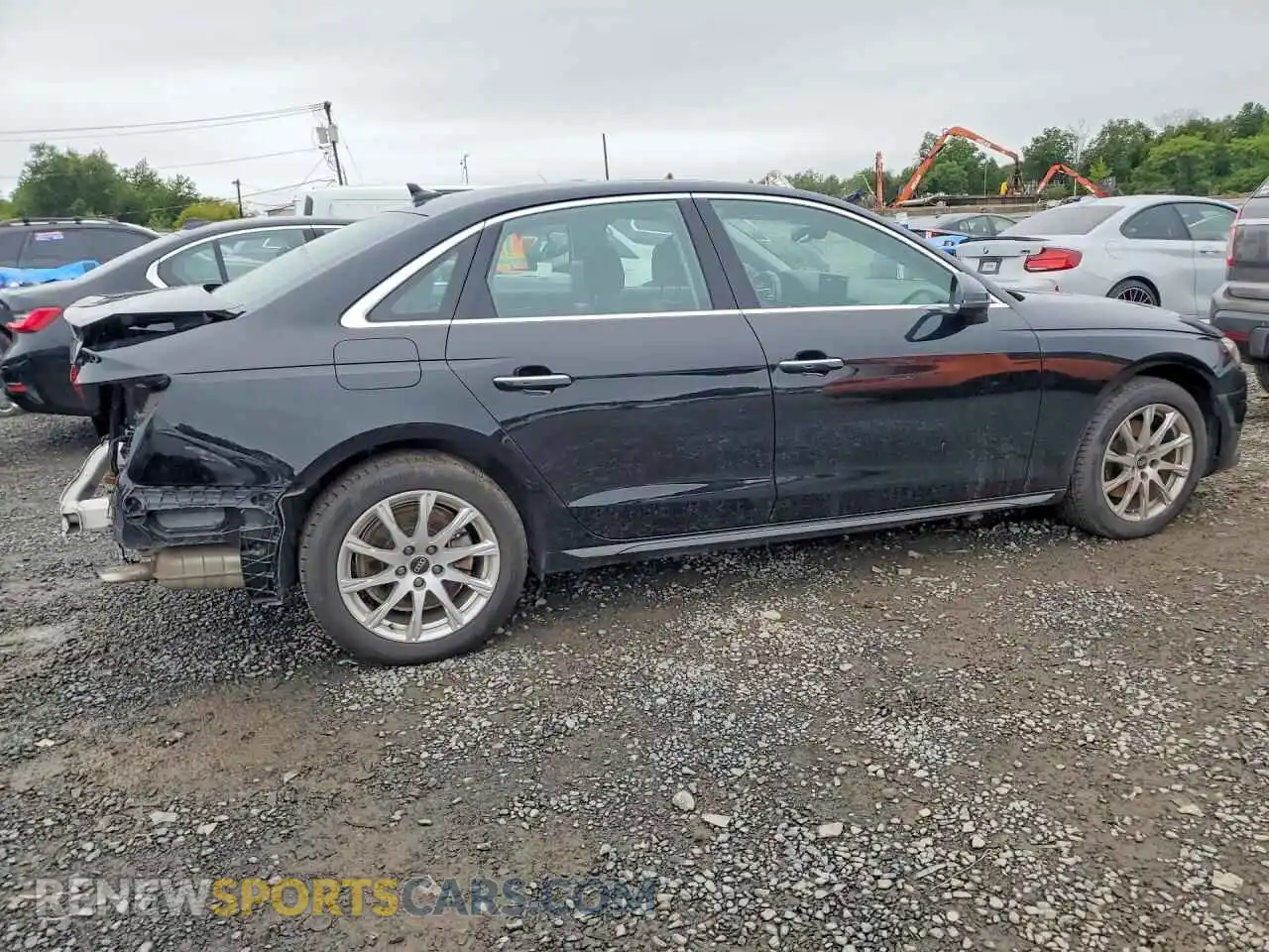 3 Photograph of a damaged car WAUABAF48PN012499 AUDI A4 2023