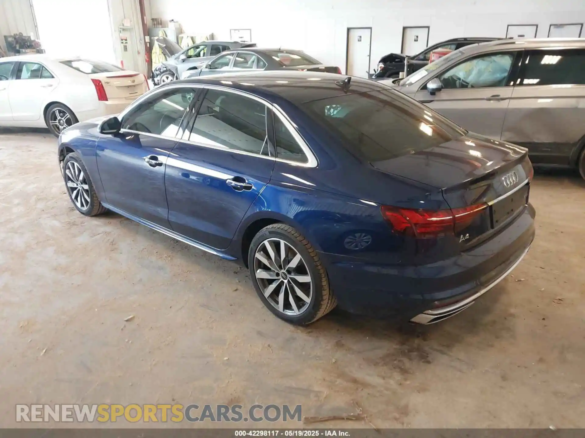 3 Photograph of a damaged car WAUABAF49PN011975 AUDI A4 2023