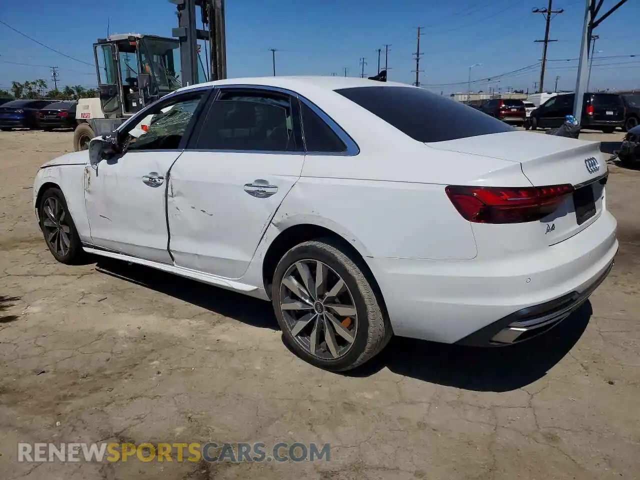 2 Фотография поврежденного автомобиля WAUABAF49PN020367 AUDI A4 2023