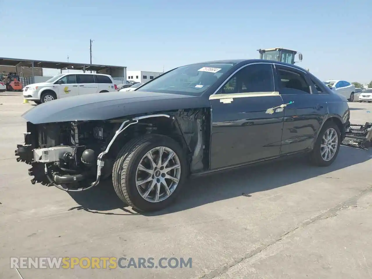 1 Photograph of a damaged car WAUABAF4XPA011975 AUDI A4 2023