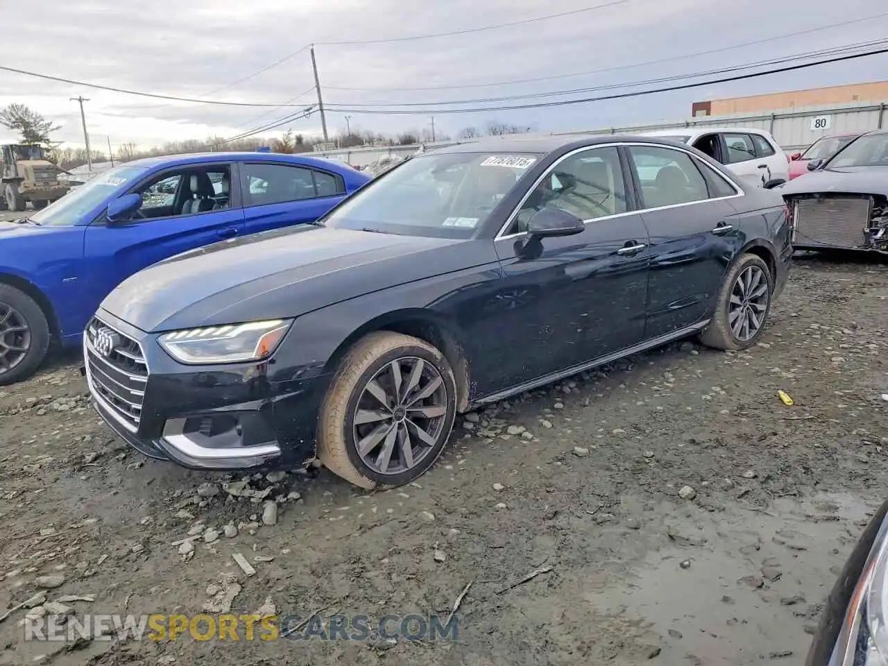 1 Photograph of a damaged car WAUBBAF41PN020416 AUDI A4 2023