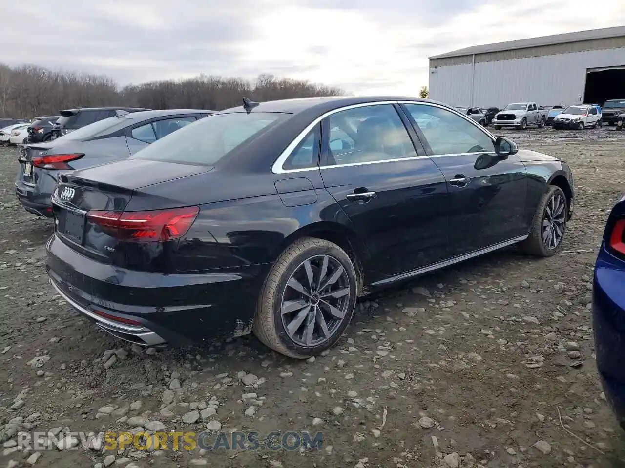 3 Photograph of a damaged car WAUBBAF41PN020416 AUDI A4 2023