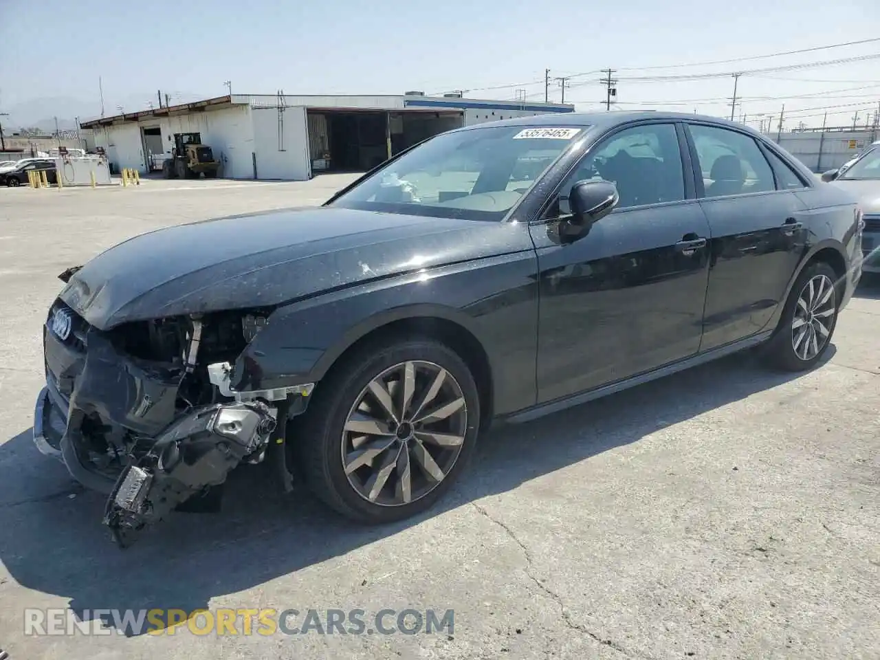1 Photograph of a damaged car WAUBBAF41PN022666 AUDI A4 2023