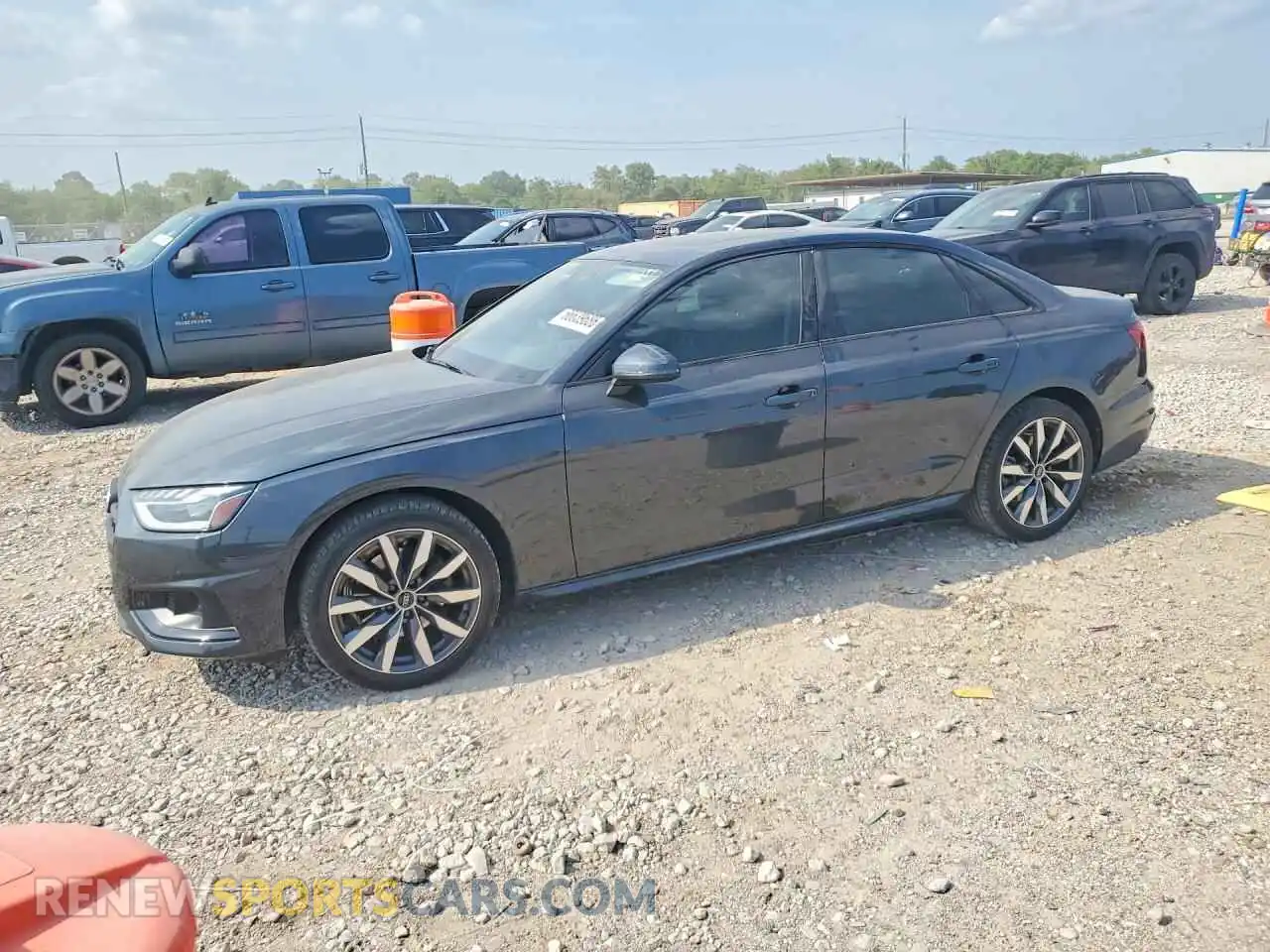 1 Photograph of a damaged car WAUBBAF47PA036708 AUDI A4 2023